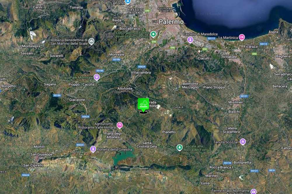 Terreno agricolo in contrada Rebuttone Altofonte